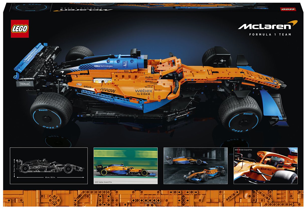 Фотографии LEGO Technic 42141 Гоночный автомобиль McLaren Formula 1