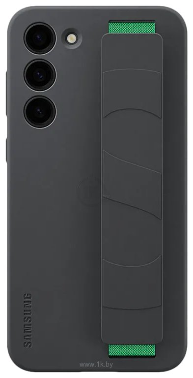 Фотографии Samsung Silicone Grip Case S23+ (черный)