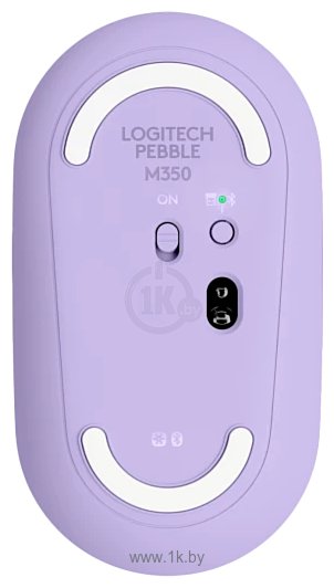 Фотографии Logitech M350 Pebble лавандовый