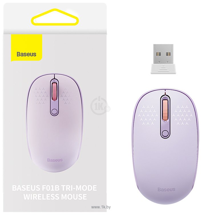 Фотографии Baseus F01B Creator Tri-Mode Wireless lilac