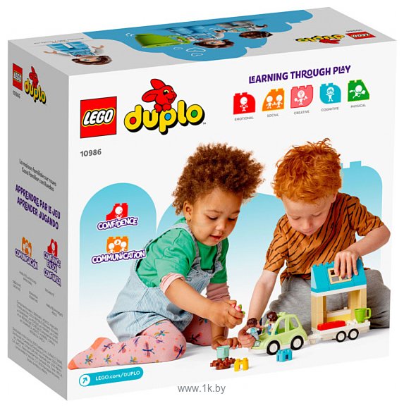 Фотографии LEGO Duplo 10986 Семейный дом на колёсах