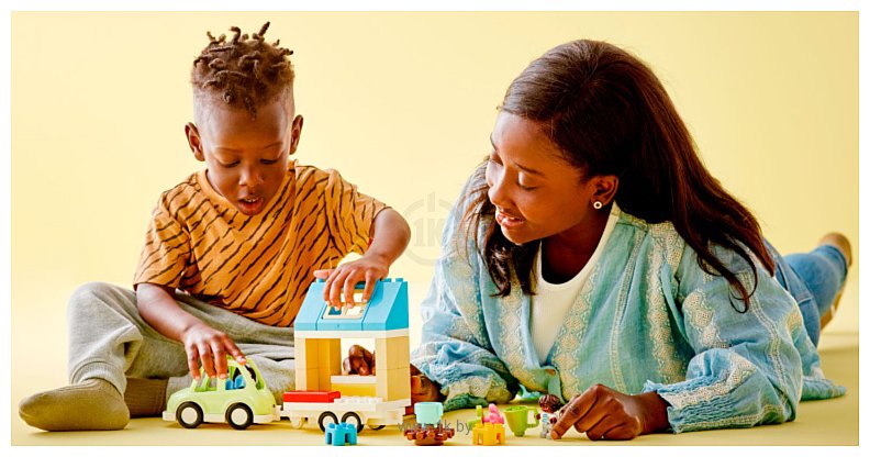 Фотографии LEGO Duplo 10986 Семейный дом на колёсах
