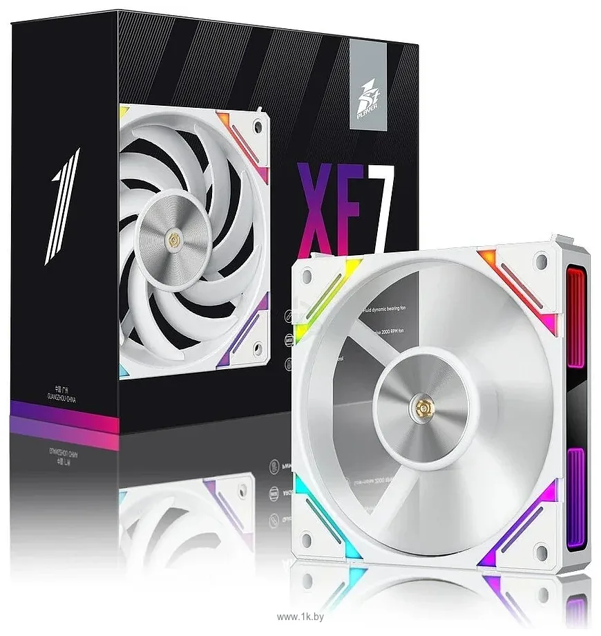 Фотографии 1stPlayer XF7 ARGB (3 шт, белый)