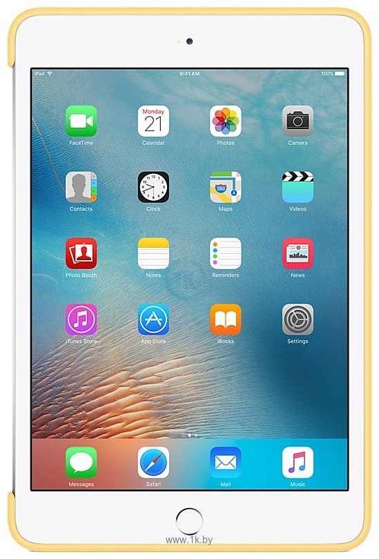 Фотографии Apple Silicone Case for iPad mini 4 (Yellow) (MM3Q2ZM/A)