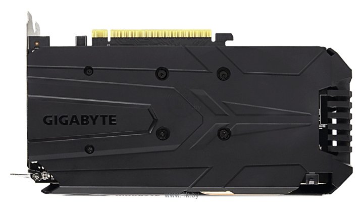 Фотографии GIGABYTE GeForce GTX 1050 1379Mhz PCI-E 3.0 2048Mb 7008Mhz 128 bit DVI 3xHDMI HDCP Windforce