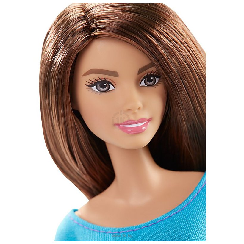 Фотографии Barbie Made To Move Doll - Turquoise Top (DJY08)