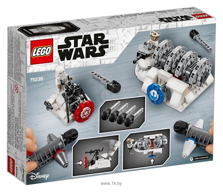 Фотографии LEGO Star Wars 75239 Разрушение генераторов на Хоте