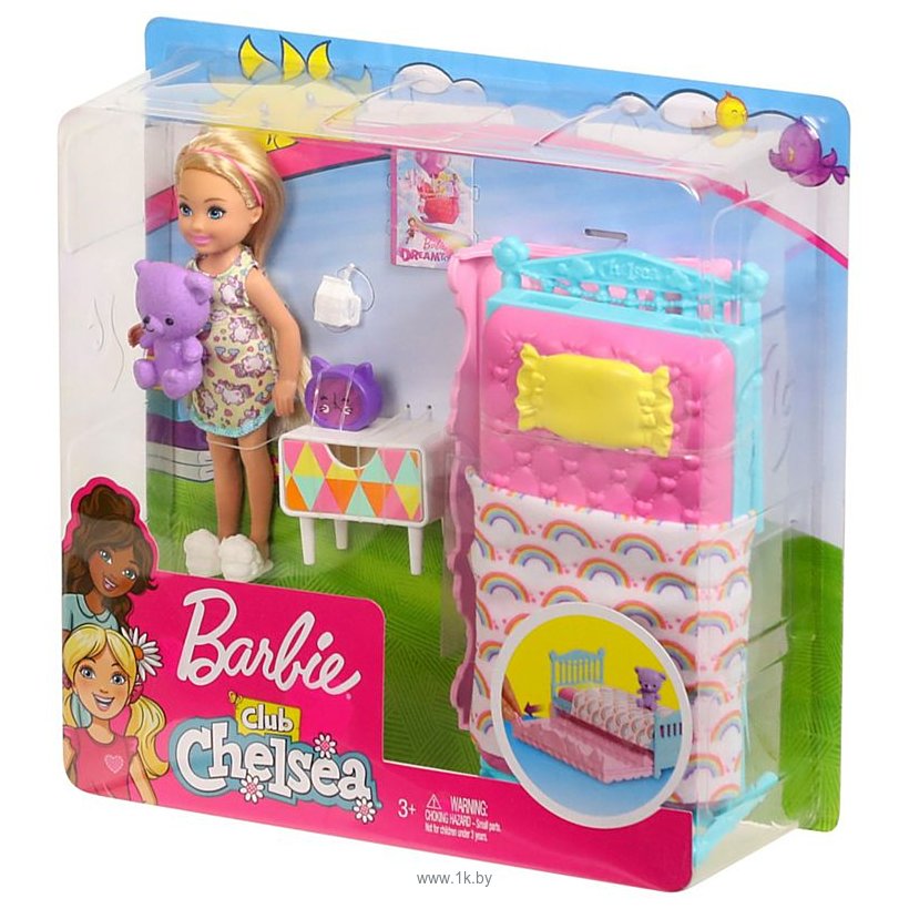 Фотографии Barbie Club Chelsea Doll & Playset FXG83