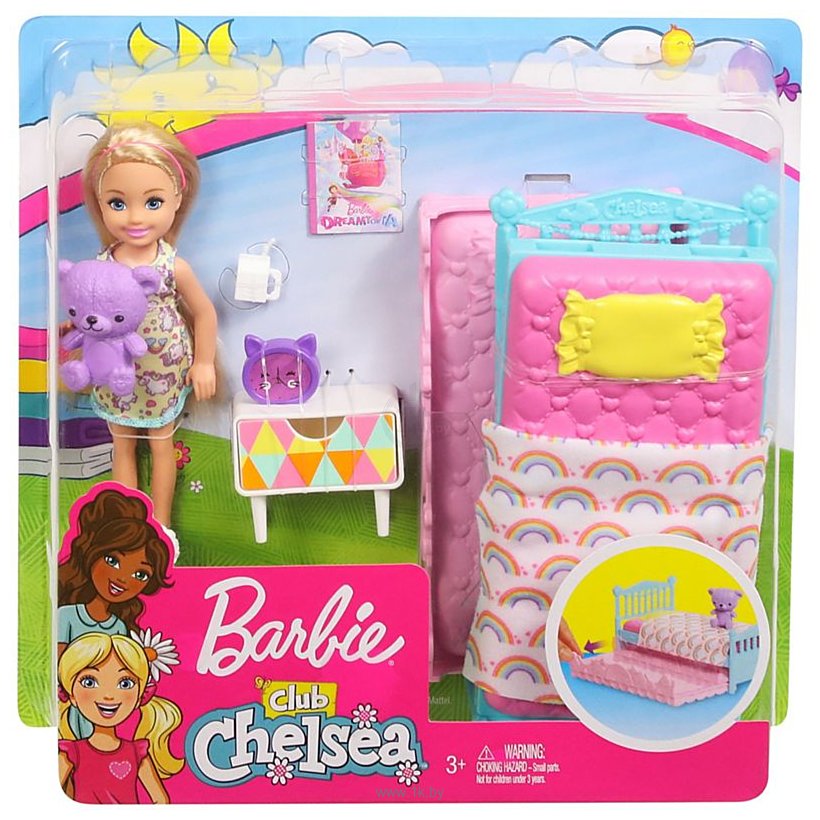 Фотографии Barbie Club Chelsea Doll & Playset FXG83