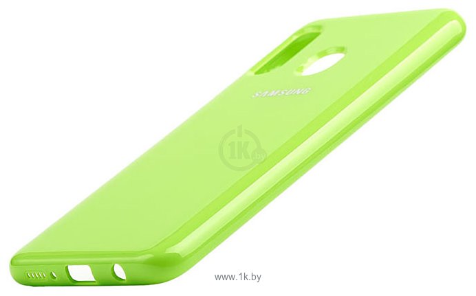 Фотографии EXPERTS Jelly Tpu 2mm для Samsung Galaxy A20/A30 (зеленый)