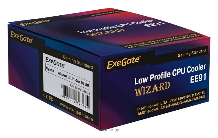 Фотографии ExeGate Wizard EE91-BLUE EX286146RUS