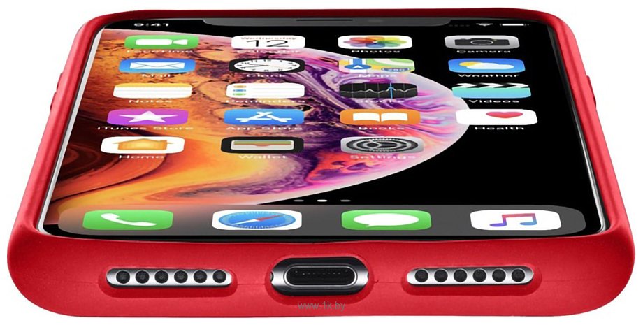 Фотографии Cellular Line Sensation для Apple iPhone XS Max (красный)