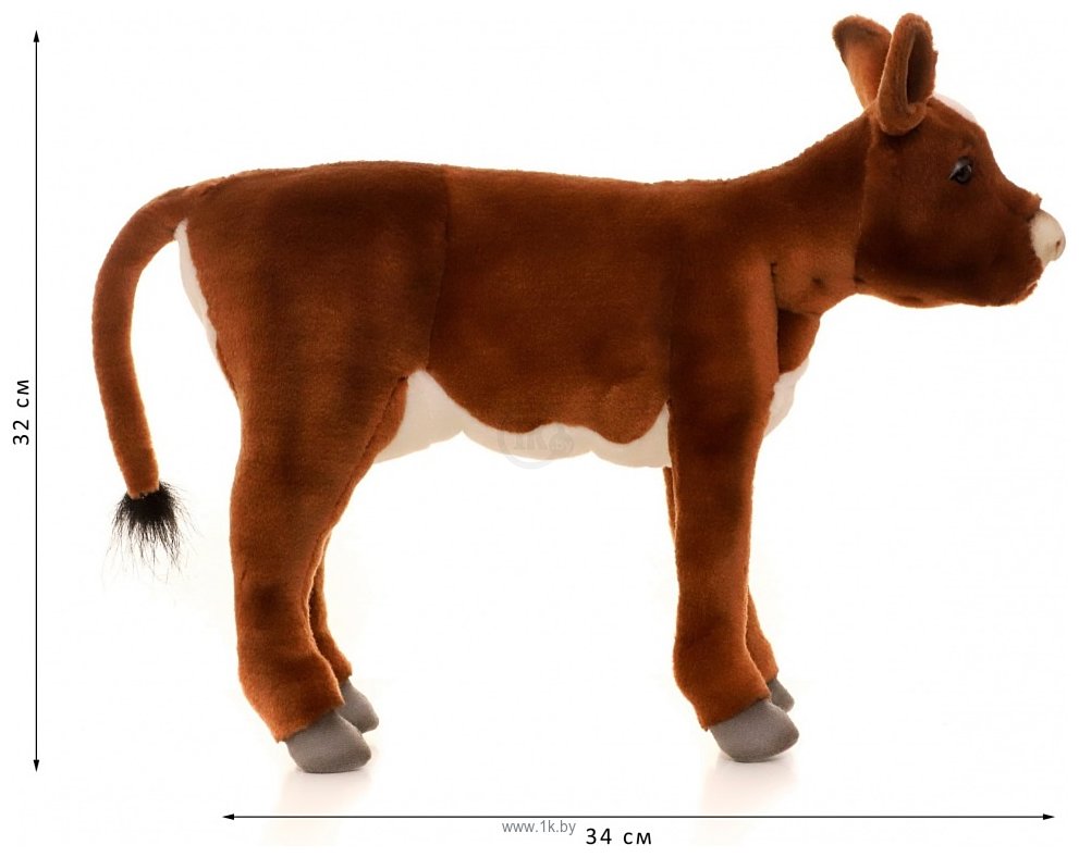Фотографии Hansa Сreation Бык теленок коричневый 3456 (34 см)