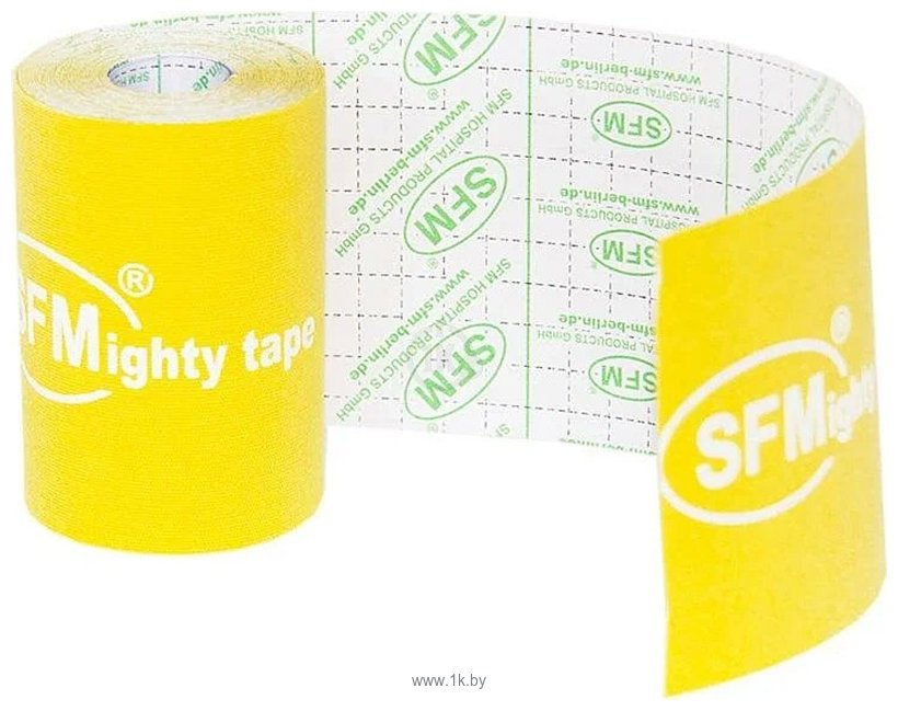 Фотографии SFM Хлопковая основа 10 см х 5 м (желтый)