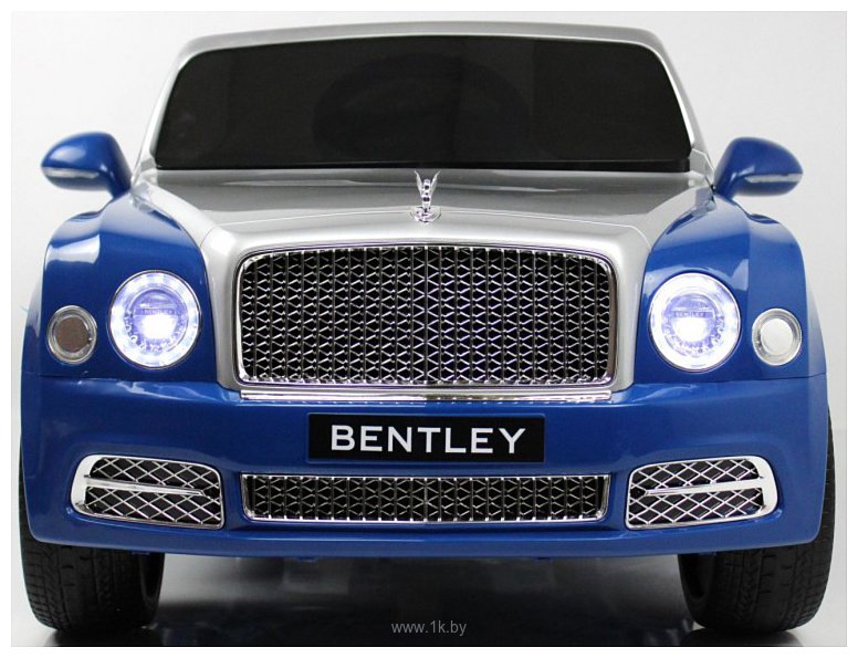 Фотографии RiverToys Bentley Mulsanne JE1006 (сине-белый)