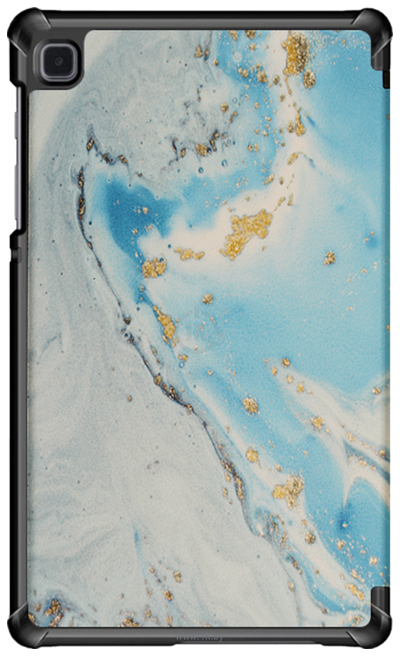 Фотографии JFK Smart Case для Samsung Galaxy Tab A7 Lite (голубой мрамор)