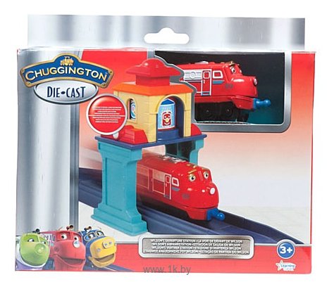 Фотографии Chuggington Стартовый набор ''Железнодорожная станция'' серия Die-Cast LC54030