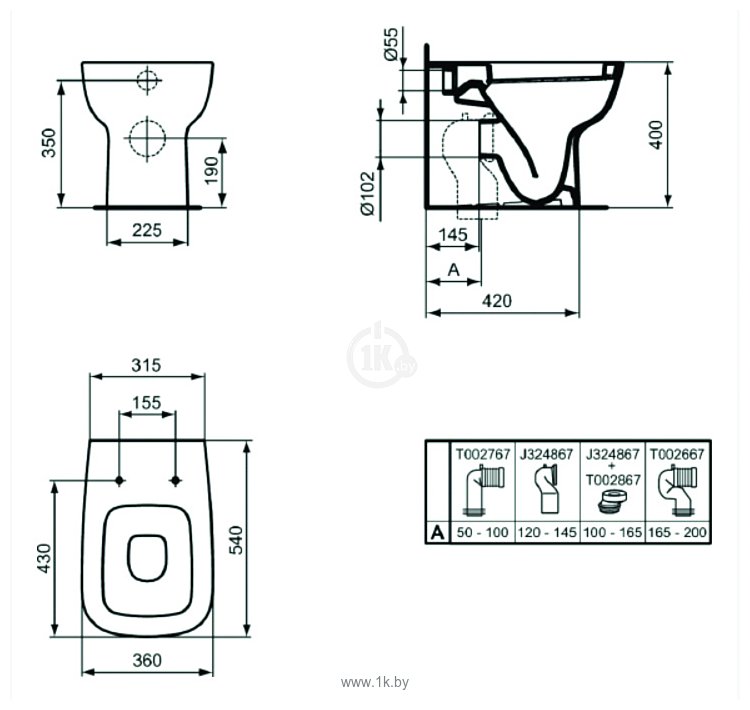 Фотографии Ideal Standard Esedra T281201