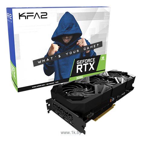 Фотографии KFA2 GeForce RTX 3080 10240MB EX Gamer (38NWM3MD1JAK)