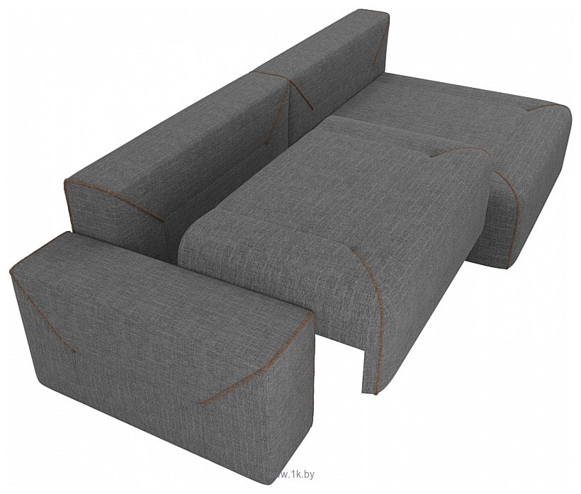 Фотографии Лига диванов Кельн 105088 (правый, серый/коричневый)