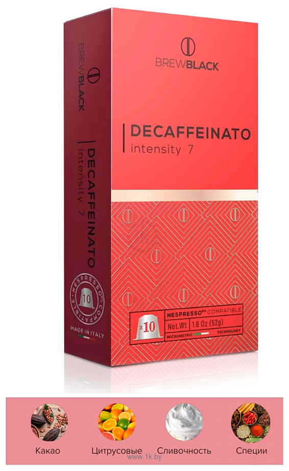 Фотографии BrewBlack Decaffeinato 10 шт