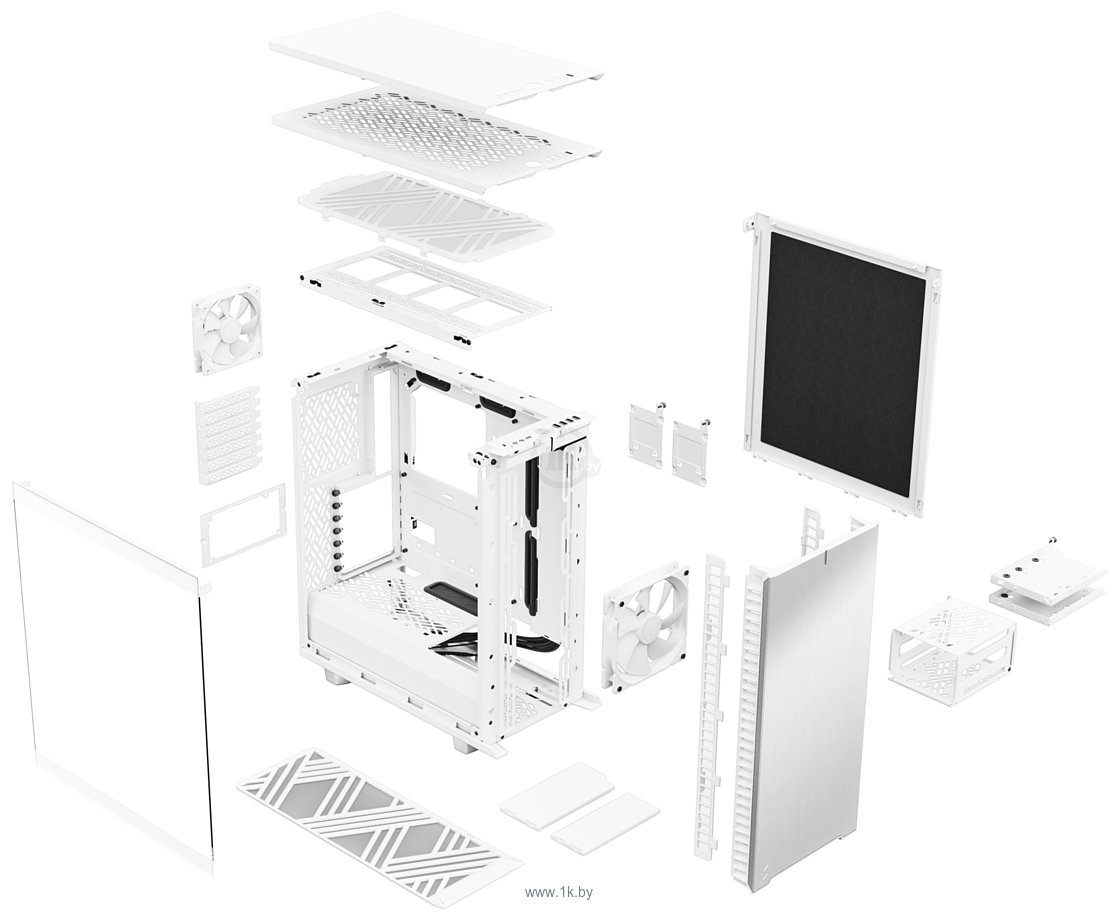 Фотографии Fractal Design Define 7 Compact White TG Light FD-C-DEF7C-04