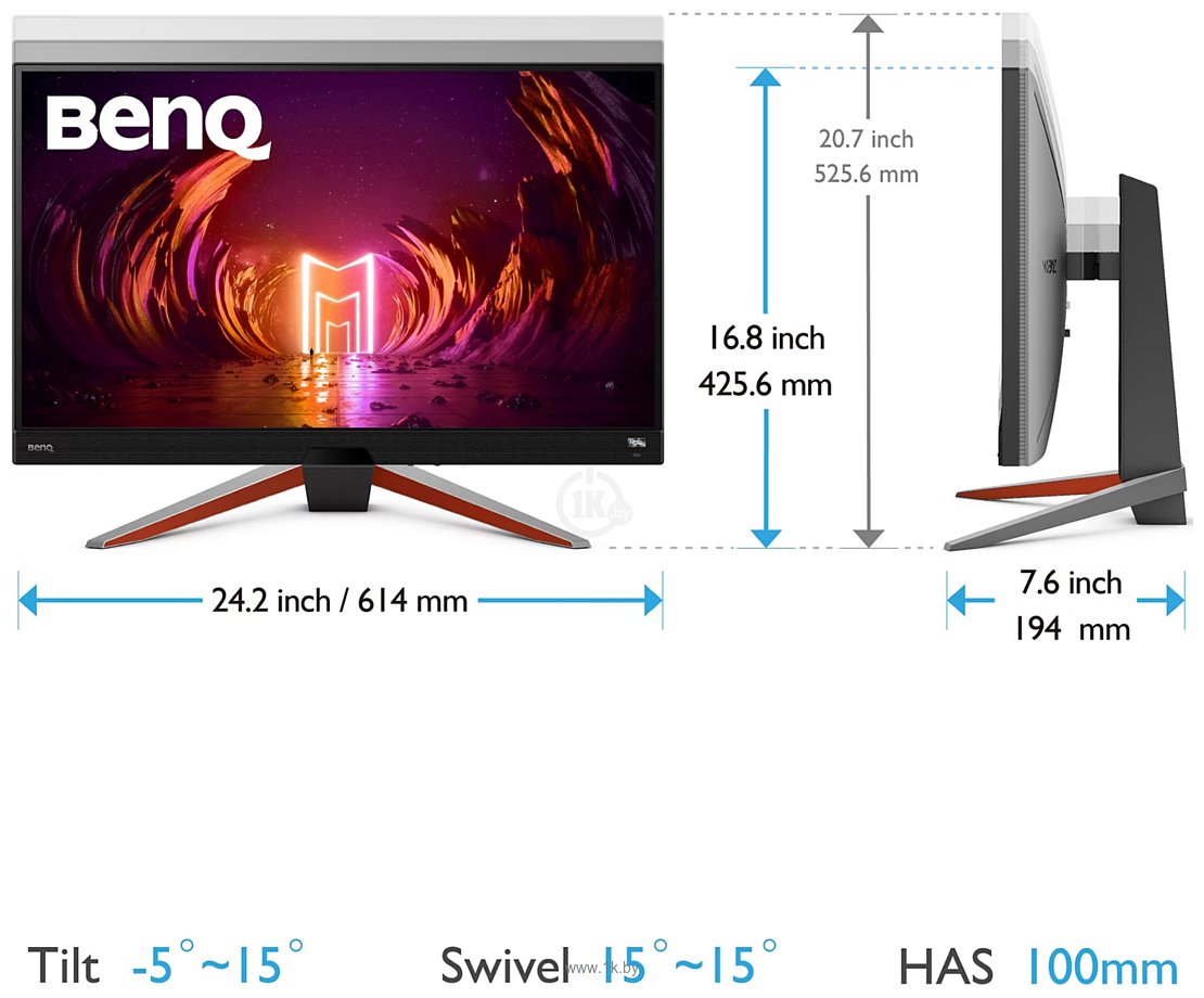 Фотографии BenQ Mobiuz EX270M