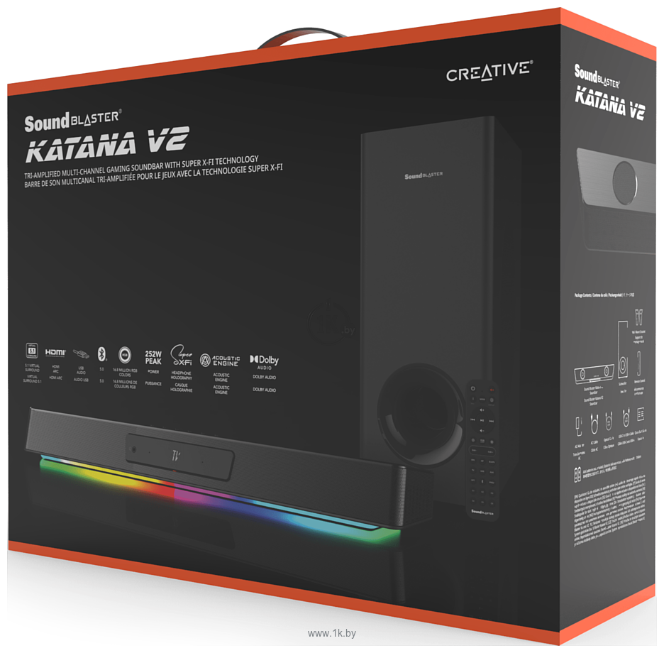 Фотографии Creative Sound Blaster Katana V2