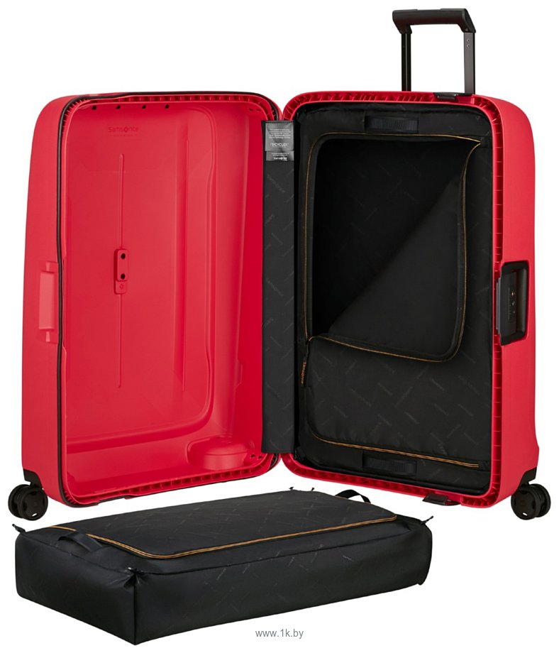 Фотографии Samsonite Essens Hibiscus red 69 см