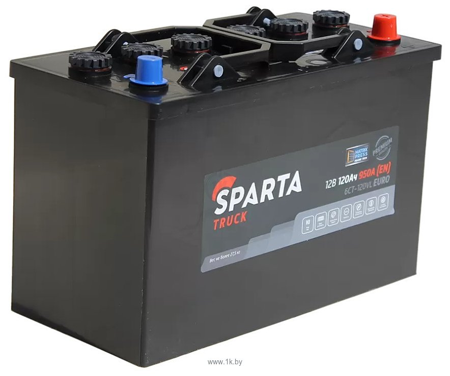 Фотографии Sparta Truck 6CT-120VL Euro 950A (120Ah)