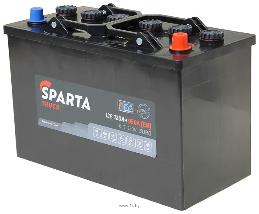 Фотографии Sparta Truck 6CT-120VL Euro 950A (120Ah)