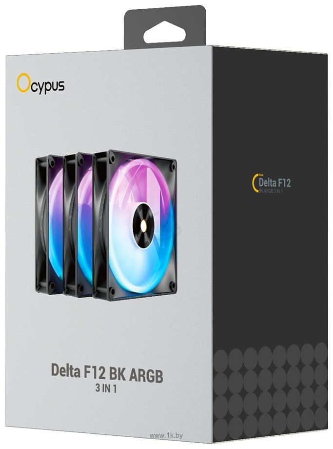 Фотографии Ocypus Delta F12 BK ARGB 3IN1