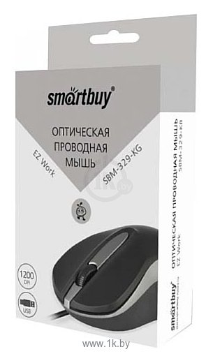 Фотографии SmartBuy SBM-329-KG black-Grey USB