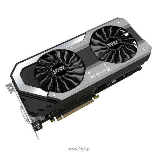 Фотографии Palit GeForce GTX 1070 Ti 1607MHz PCI-E 3.0 8192MB 8000MHz 256 bit DVI HDMI HDCP JetStream