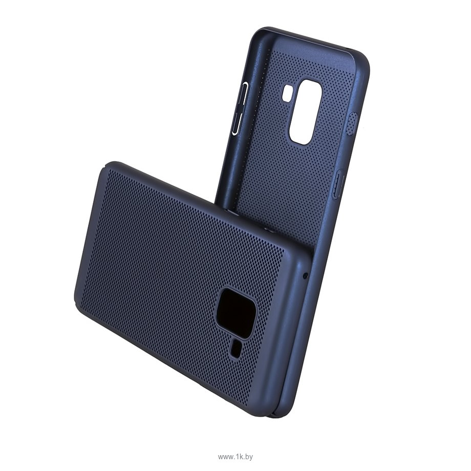 Фотографии Case Matte Natty для Samsung Galaxy A8 (2018) (синий)