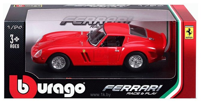 Фотографии Bburago Ferrari 250 GTO 18-26018 (красный)