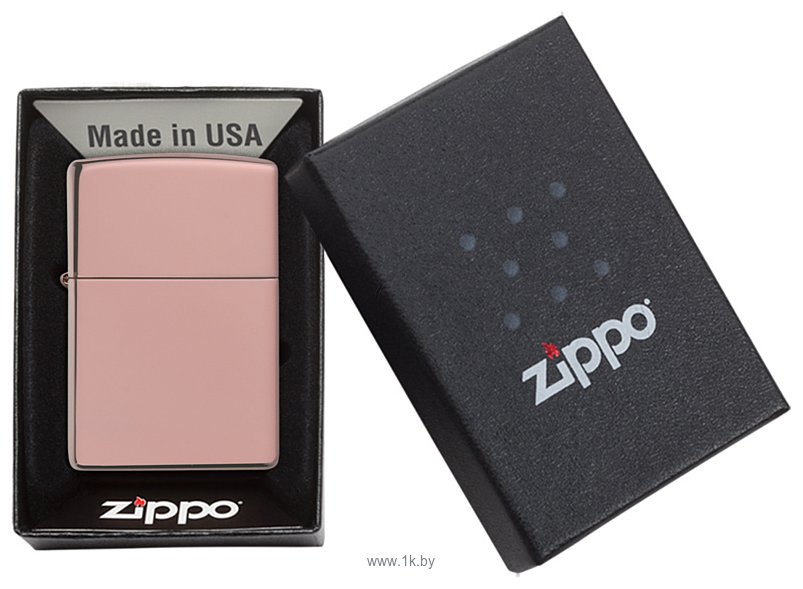 Фотографии Zippo High Polish Rose Gold 49190