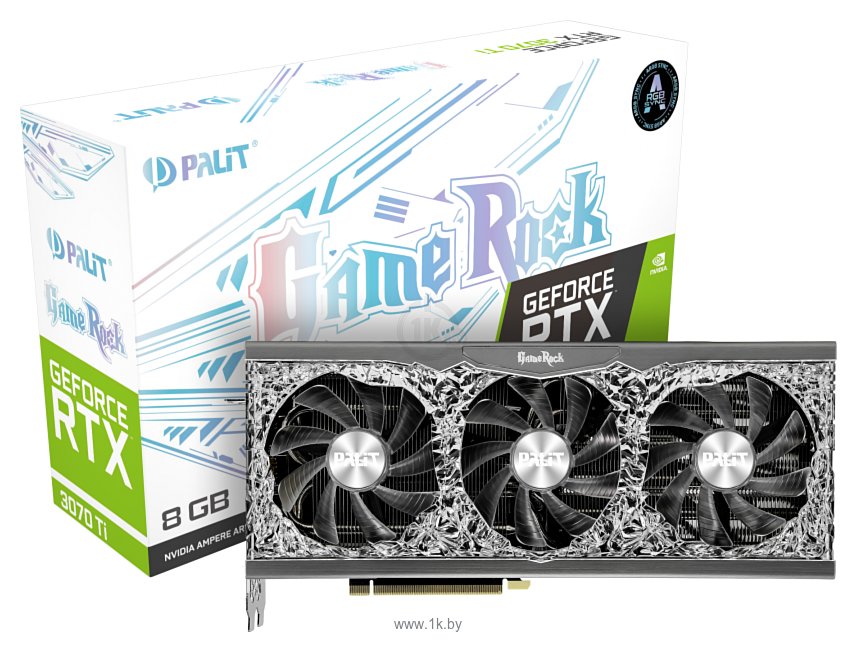 Фотографии Palit GeForce RTX 3070 Ti GameRock 8GB (NED307T019P2-1047G)