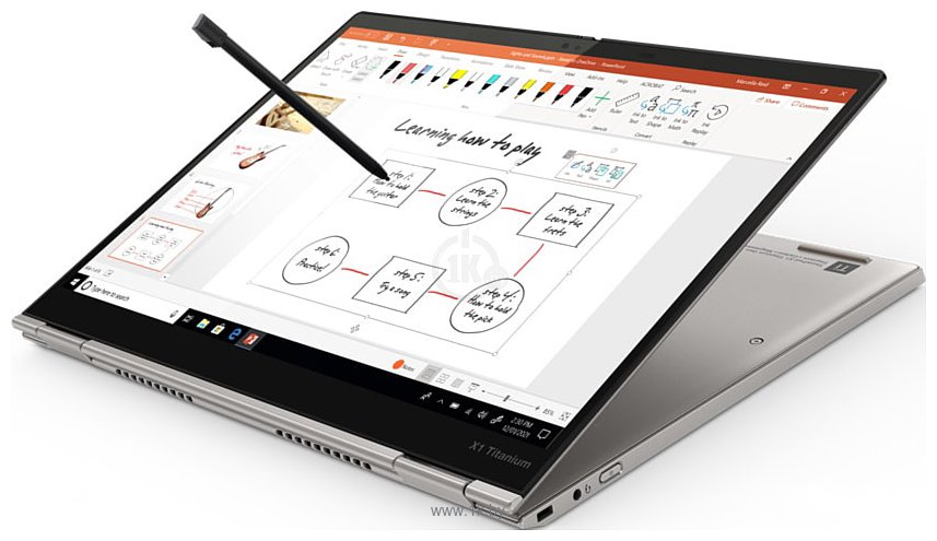 Фотографии Lenovo ThinkPad X1 Titanium Yoga Gen 1 (20QA000DUS)