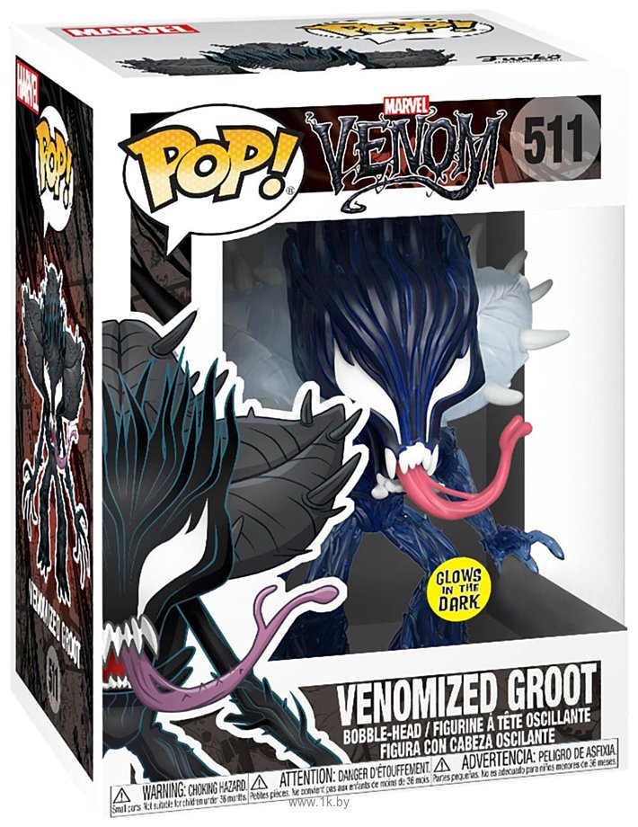 Фотографии Funko POP! Bobble Marvel Venom Venomized Groot 47614
