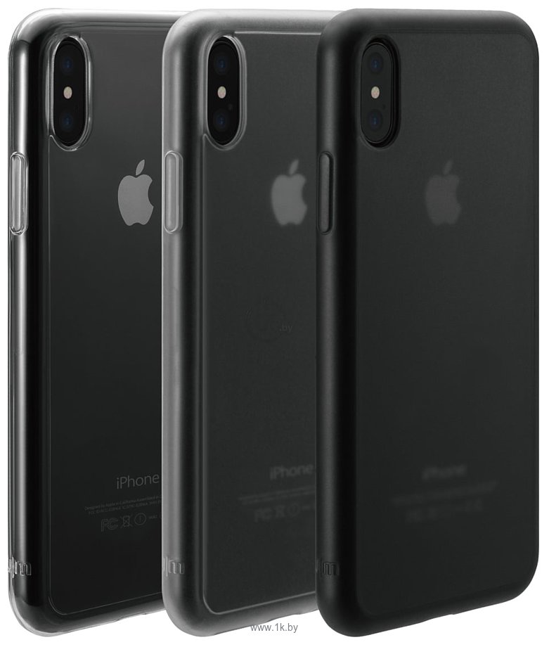 Фотографии Just Mobile TENC Case для Apple iPhone X/XS (черный)