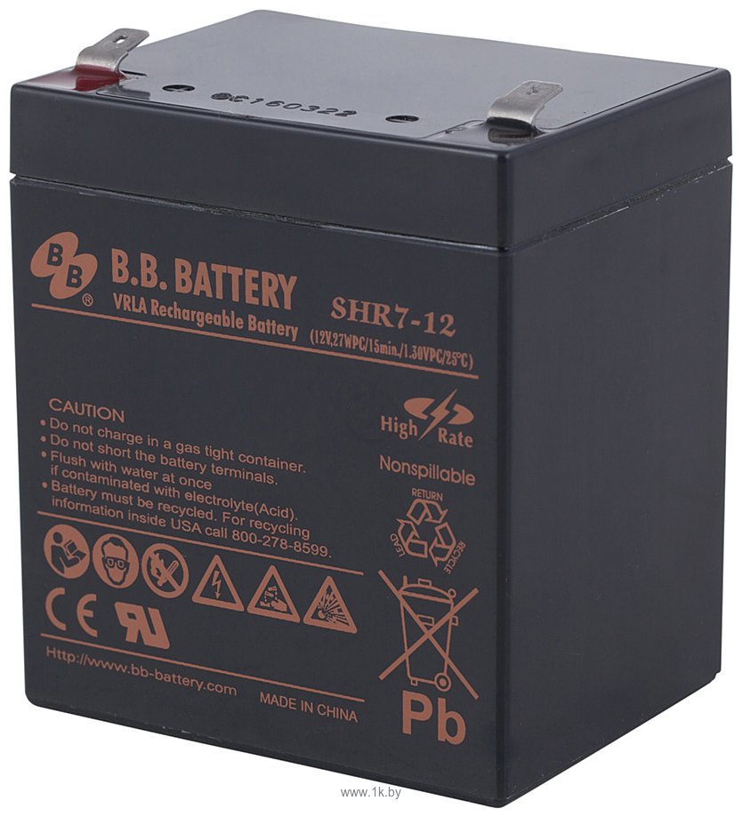 Фотографии B.B. Battery SHR 7-12