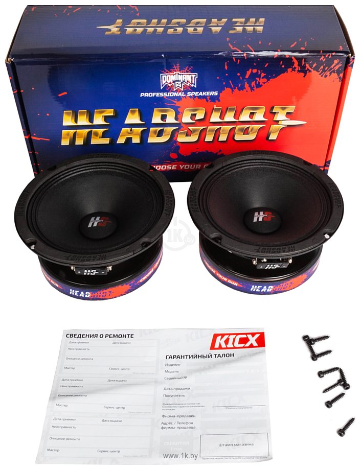 Фотографии KICX HeadShot Dominant 65