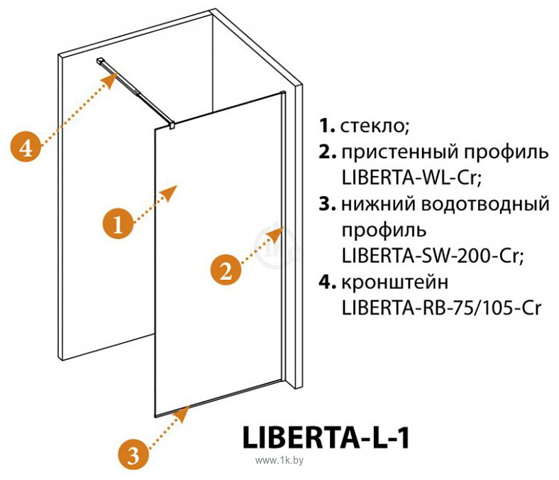 Фотографии Cezares LIBERTA-L-1-90-C-Cr