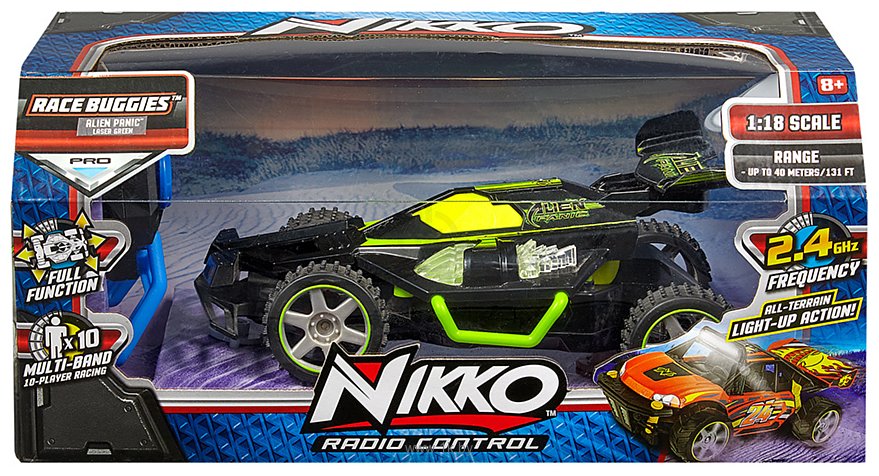 Фотографии Nikko Race Buggies Alien Panic Green 10043