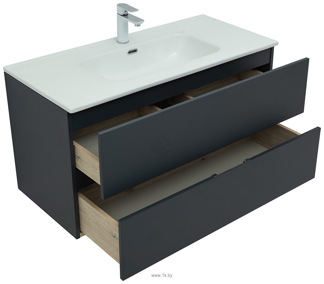 Фотографии Aquanet Комплект мебели для ванной комнаты Алвита New 100 274201