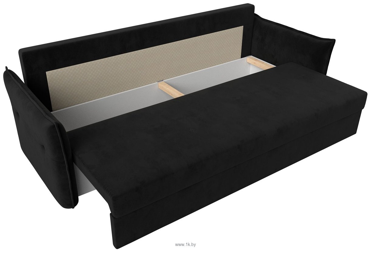 Фотографии Лига диванов Лига-004 117162 (велюр черный)