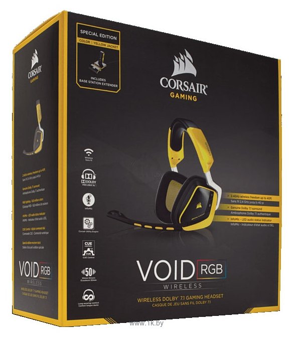 Фотографии Corsair VOID RGB Wireless Dolby 7.1 SE