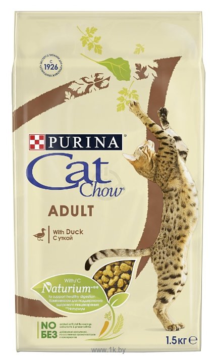 Фотографии CAT CHOW Adult с уткой (1.5 кг)
