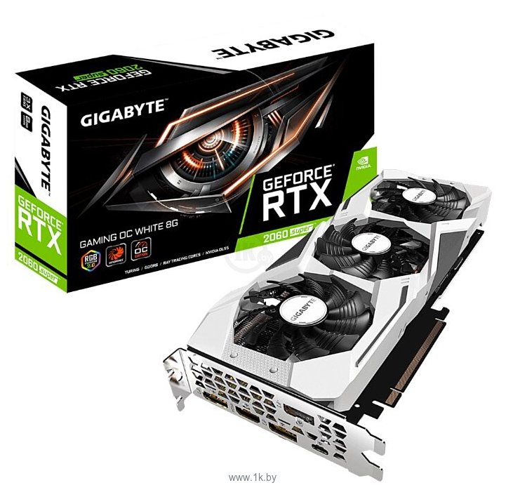 Фотографии GIGABYTE GeForce RTX 2060 SUPER GAMING OC WHITE